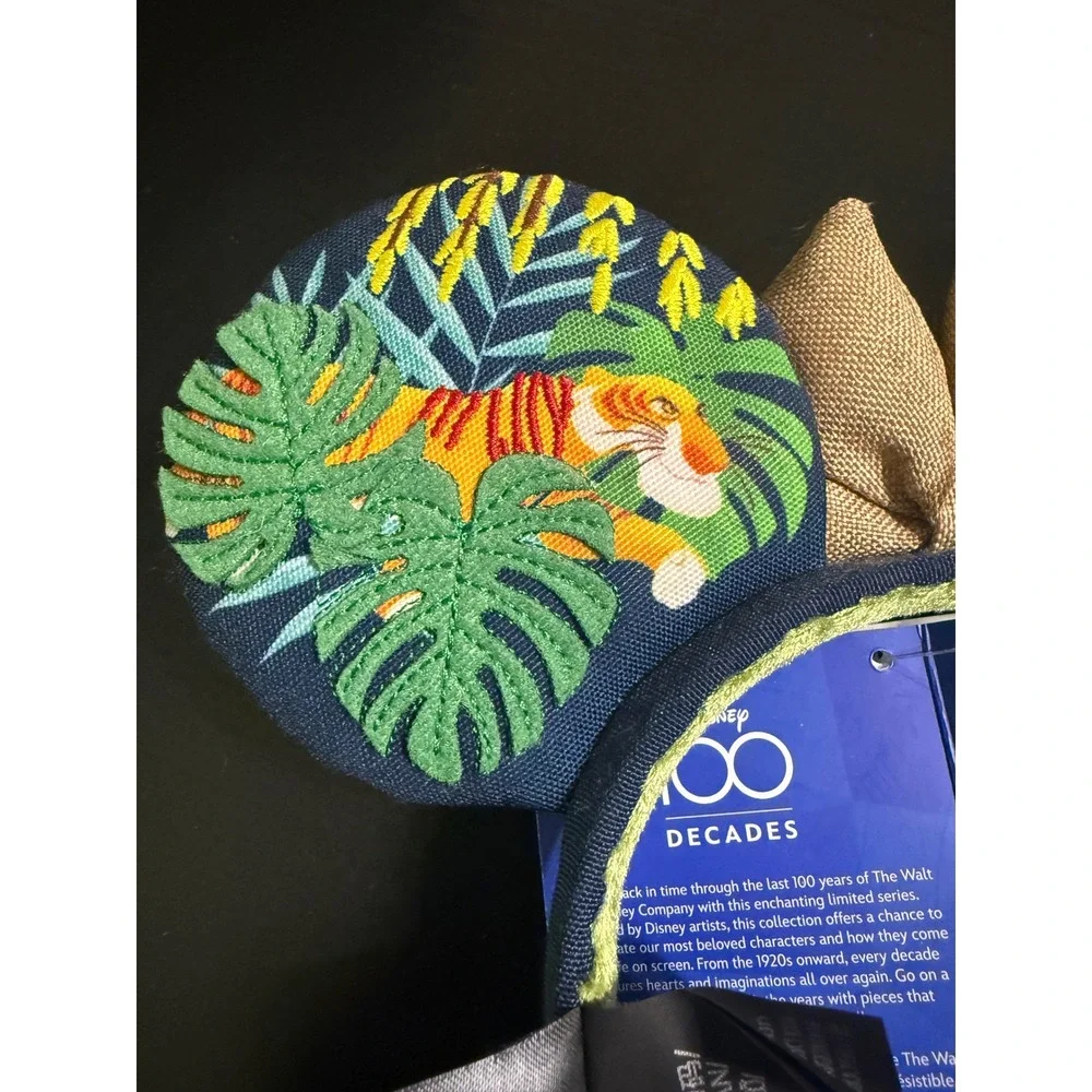 Disney 100 Decades The Jungle Book Ear Headband 1960s Limited Release NWT